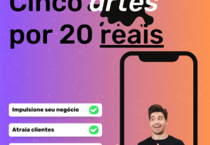 Eu vou criar artes incríveis para você