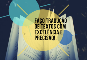 Eu vou traduzir seus textos para o português até 72h