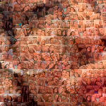 Eu vou fazer um quadro criativo de mosaico com suas fotos