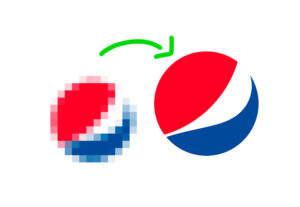 Eu vou vetorizar a sua logo