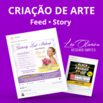 Eu vou Criar arte para divulgação de seu negócio ou evento.