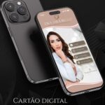 Eu vou Criar cartões digitais personalizados para seu negóci...