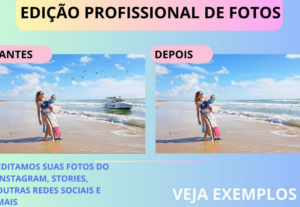 Eu vou Fazer Edição Profissional de Fotos para Redes Sociais