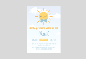 Eu vou fazer o seu convite