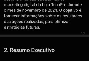 Eu vou Fazer seus relatórios bem perfeitos