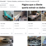Eu vou desenvolver robôs automatizados para consultas online