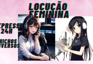 Eu vou usar minha voz feminina pra você - áudios 1 min