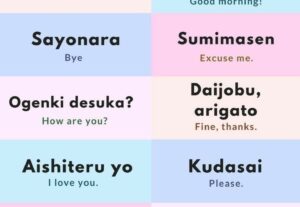Eu vou fazer traduções em japonês e inglês.