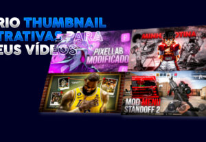 Eu vou fazer capas atrativas para seus vídeos no YouTube.