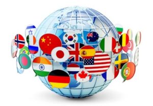 Eu vou traduzir do português para o Inglês e espanhol.