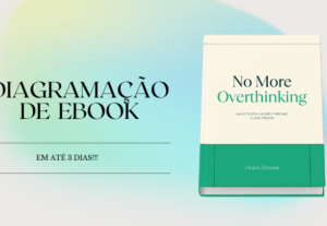 Eu vou diagramar seu ebook profissional