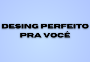Eu vou criar para você um bom design social media