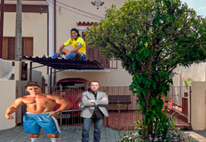 Eu vou fazer uma edição photoshop de algum amigo seu