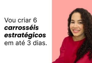Eu vou fazer 6 carrosséis estratégicos em até 3 dias pra voc...