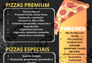 Eu vou criar um cardápio para seu estabelecimento.