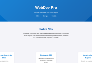 Eu vou Criar um site profissional para sua empresa