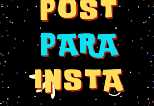 Eu vou fazer uma página de post para o instagram pra você.