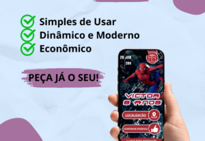 Eu vou fazer o convite do seu evento por 20 reais