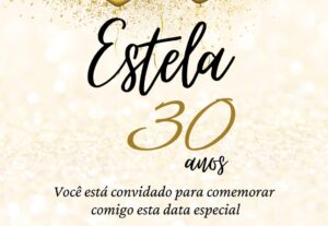 Eu vou criar seu convite de aniversário