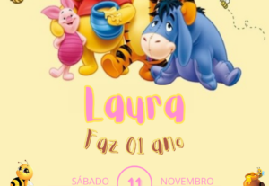 Eu vou fazer o convite da sua festa