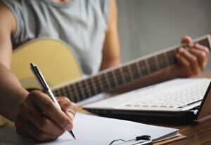 Eu vou compor a sua música.