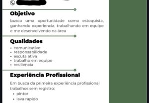 Eu vou Fazer o melhor currículo da sua vida.