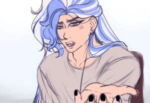 Eu vou desenhar personagens e capas de livro