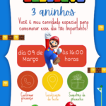 Eu vou fazer seu convite personalizado e interativo