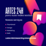 Eu vou criar artes para sua redes sociais dentro de 24 horas