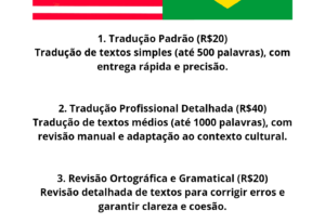 Eu vou fazer  Traduções Profissionais e Revisões Textuais | ...