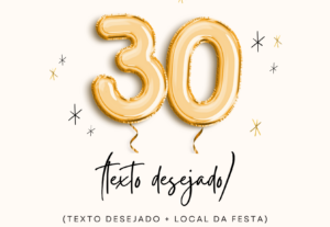 Eu vou Criar um convite personalizado para você.