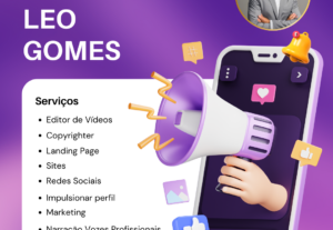 Eu vou editar vídeos e social mídia
