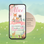Eu vou Fazer seu convite digital de aniversário
