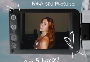 Eu vou fazer um vídeo para seu produto em 5 horas