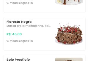 Eu vou fazer um catalogo de produtos