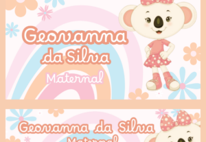 Eu vou fazer etiquetas personalizadas para sua organização