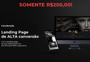 Eu vou crir sua landing page de alta conversão em até 28 hor...