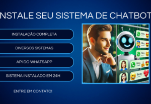Eu vou fazer a instalação do seu sistema de chatbot