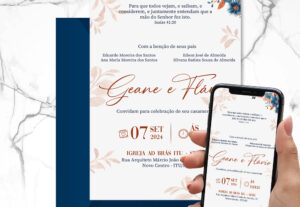 Eu vou fazer o convite de casamento perfeito pra você