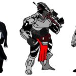 Eu vou criar personagens para seu rpg, pixel art