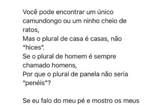 Eu vou traduzir o seu texto de inglês para português
