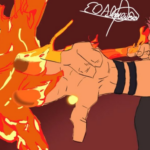 Eu vou fazer uma ilustração digital para você