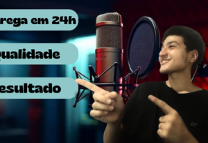 Eu vou fazer um áudio narrativo para seu serviço