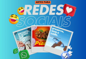 Eu vou fazer designs personalizados para sua rede social