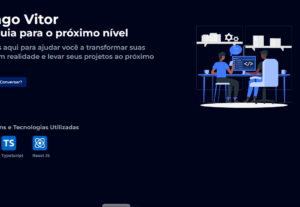 Eu vou fazer sites criativos e responsivos