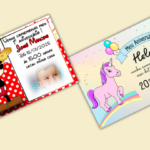 Eu vou fazer convites digital para aniversário