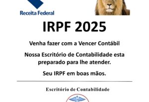 Eu vou fazer seu IRPF 2025