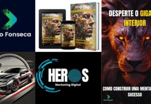 Eu vou criar ou editar sua logo ,capa de e-book etc