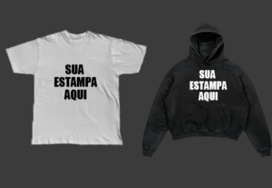Eu vou criar uma estampa personalizada para sua camisa/molet...