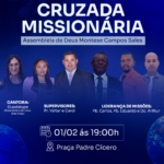 Eu vou fazer um cartaz digital para cultos ou eventos